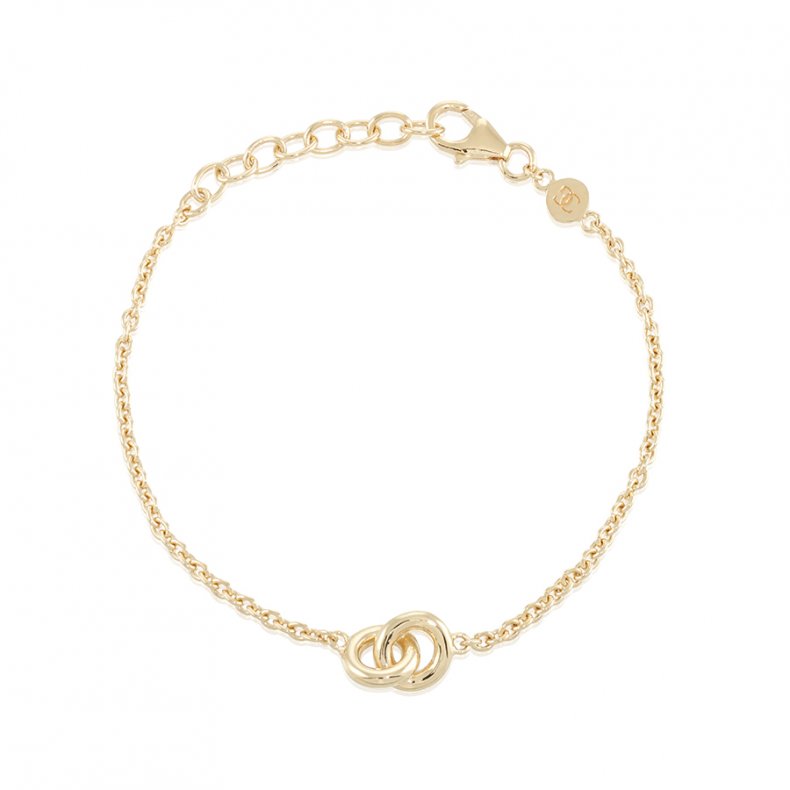 Gynning Jewelery - The Knot Mini Bracelet - Gold