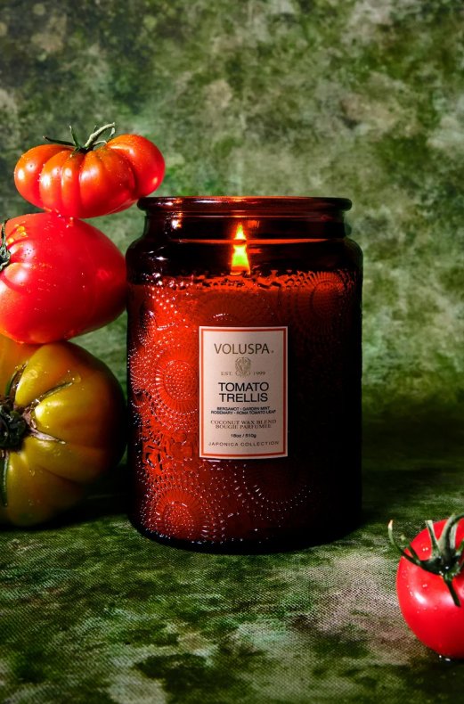 Voluspa - Large Jar Candle - Tomato Trellis