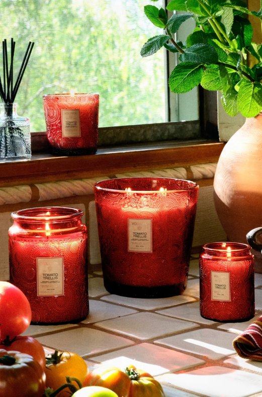 Voluspa - Large Jar Candle - Tomato Trellis