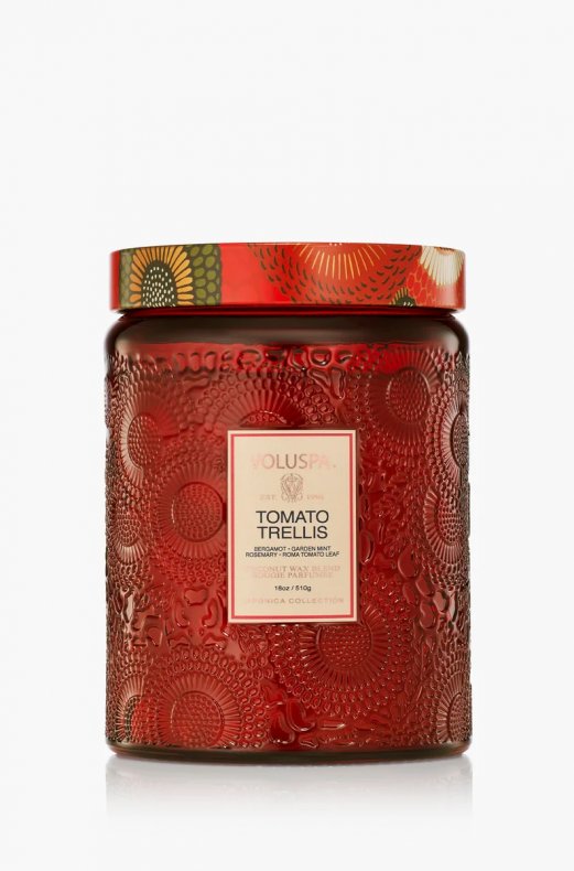 Voluspa - Large Jar Candle - Tomato Trellis