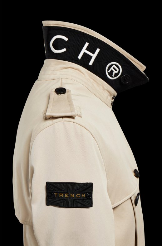TRENCH LONDON - THE KING STONE BLACK WHITE