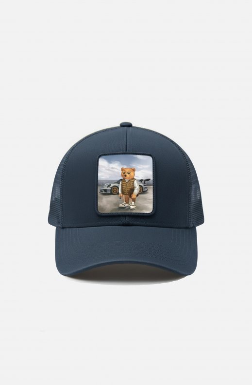 Baron Filou - Trucker Cap Poster Filou 187 - Blue