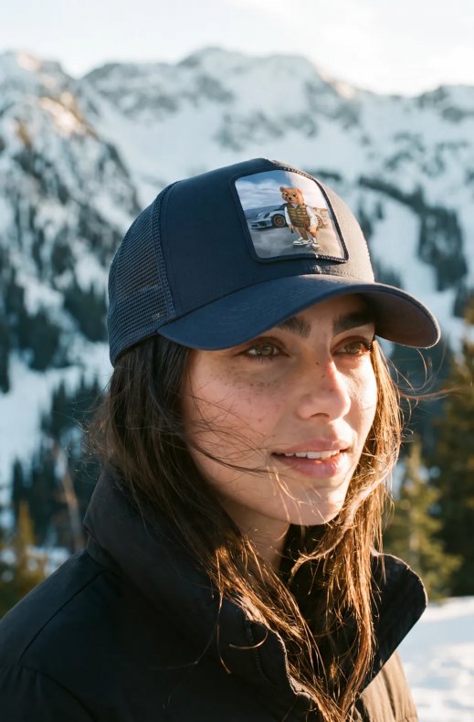 Baron Filou - Trucker Cap Poster Filou 187 - Blue