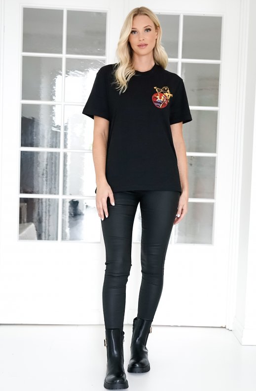 True Religion - Patch Short Sleeve Tee - Black