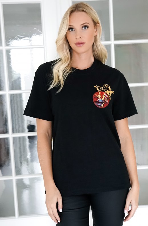 True Religion - Patch Short Sleeve Tee - Black