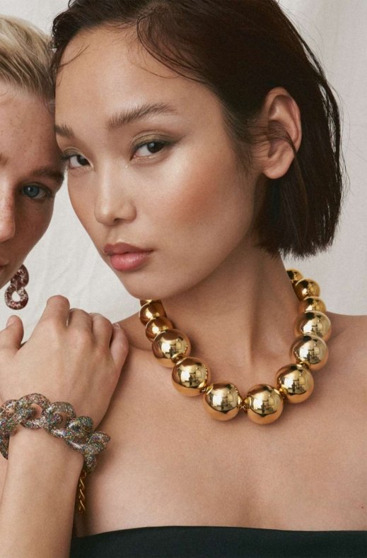 Vanessa Baroni - Beads Necklace - Gold