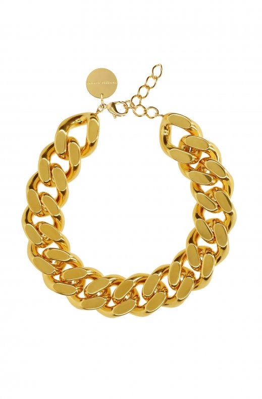 Vanessa Baroli - Big flat Chain necklace VB2040GO - Gold