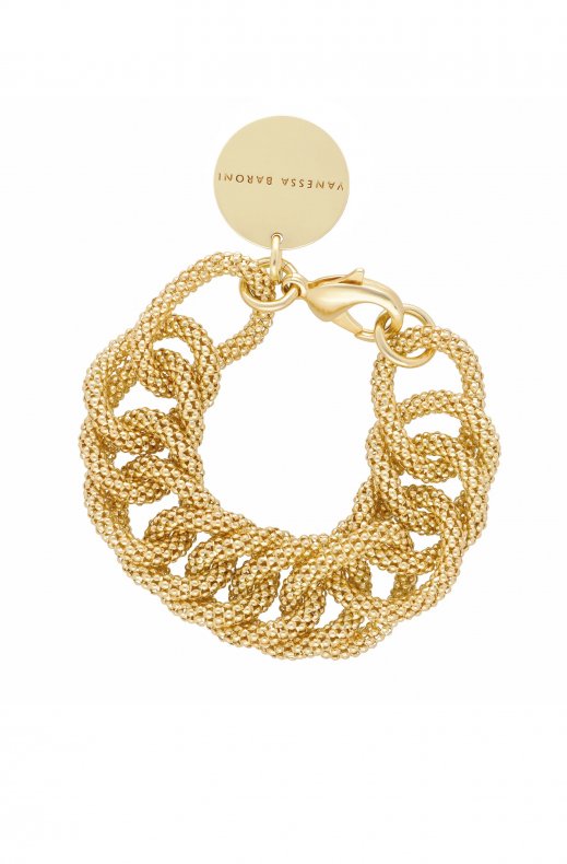 Vanessa Baroni - Snake Gold Bracelet - Gold