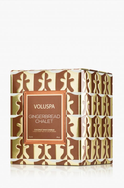 Voluspa - Classic Boxed Candle V54113 - Gingerbread Chalet