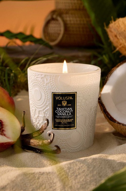 Voluspa - Classic Boxed Candle - Tahitian Coconut Vanilla