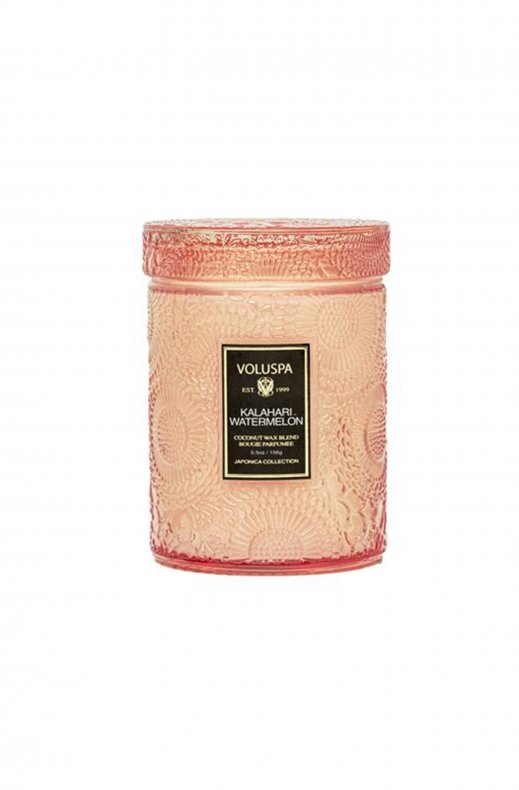 Voluspa - Kalahari Watermelon Mini Glass Jar with Lid