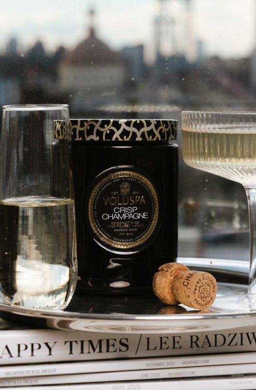 Voluspa - Large Jar Maison Candle - Crisp Champagne