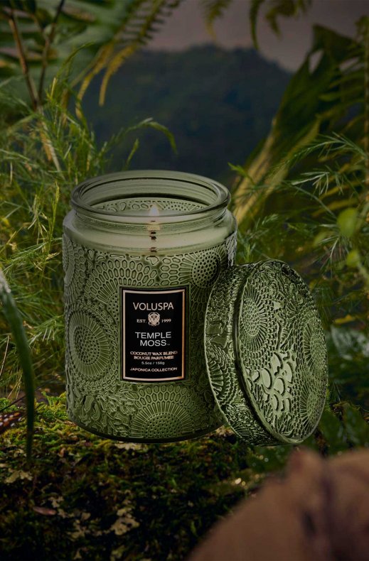 Voluspa - Temple Moss Small Jar Candle