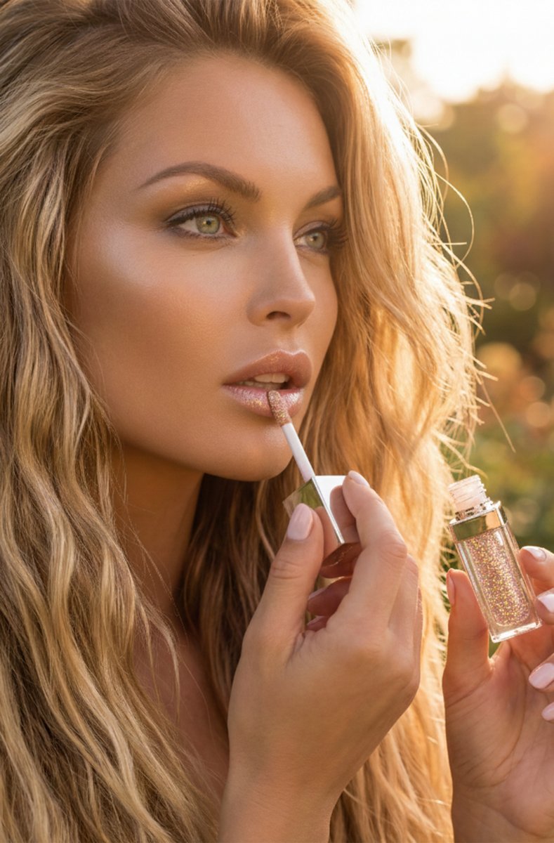 Blond Hour Mild Lip plumping Oil Glitter Hour