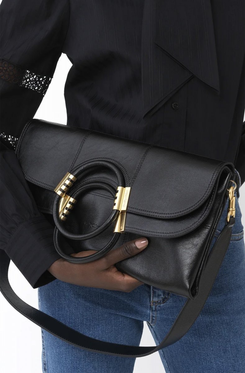 【新品未使用‼️】SEE BY CHLOE Nora Leather Clutch SEE BY CHLOE - 【新品未使用‼️】SEE BY CHLOE Nora Leather Clutchの