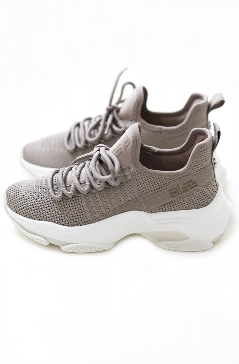 Steve madden mac trainers in taupe Clearance